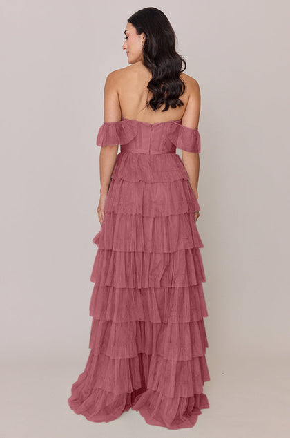 Lucia Tulle Dress | Made To Order | Rosewood