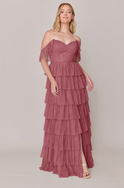 Lucia Tulle Dress | Made To Order | Rosewood