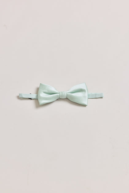 Luxe Sateen Bow Tie | Soft Sage