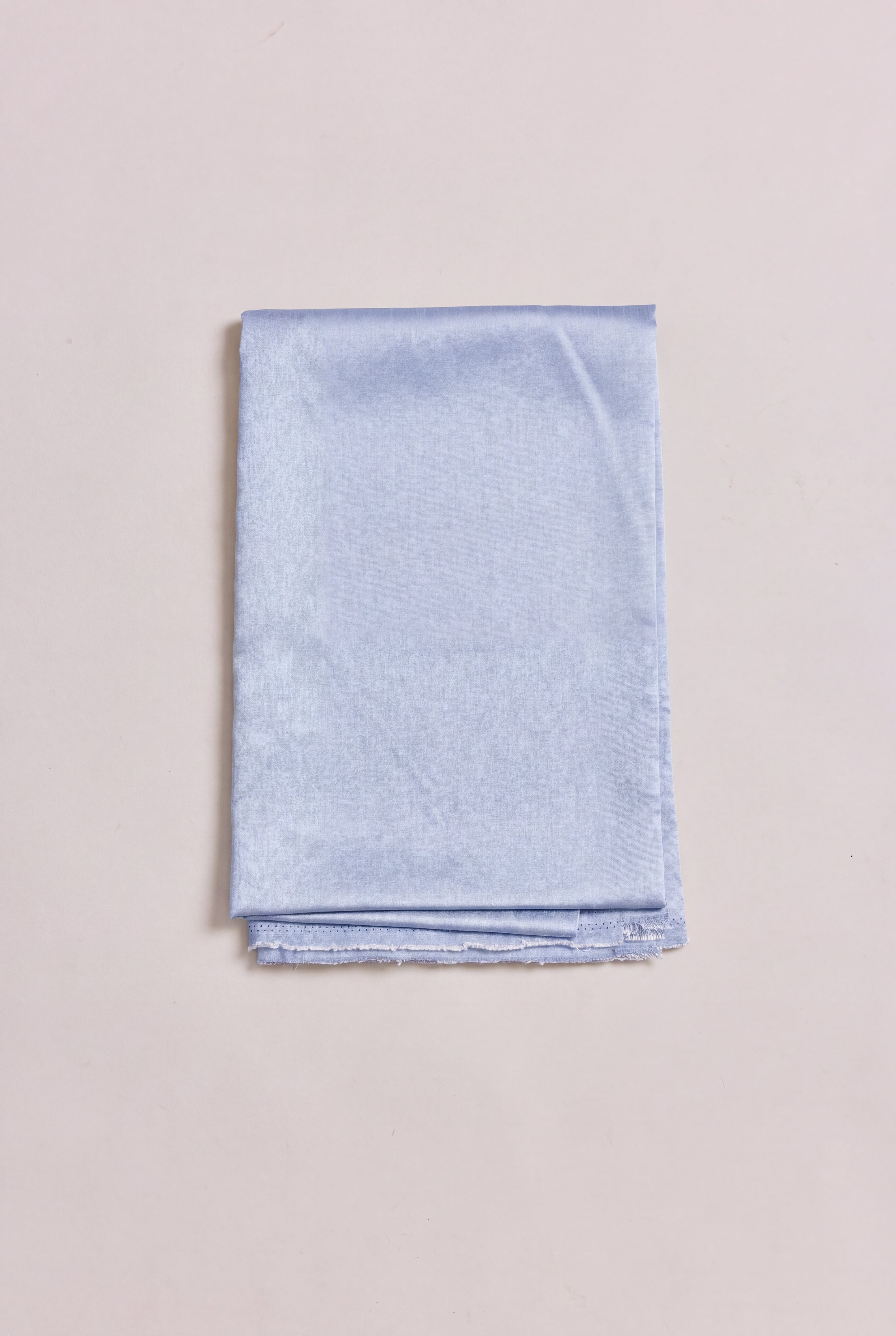 Luxe Sateen Fabric by the Yard | Blue Mist