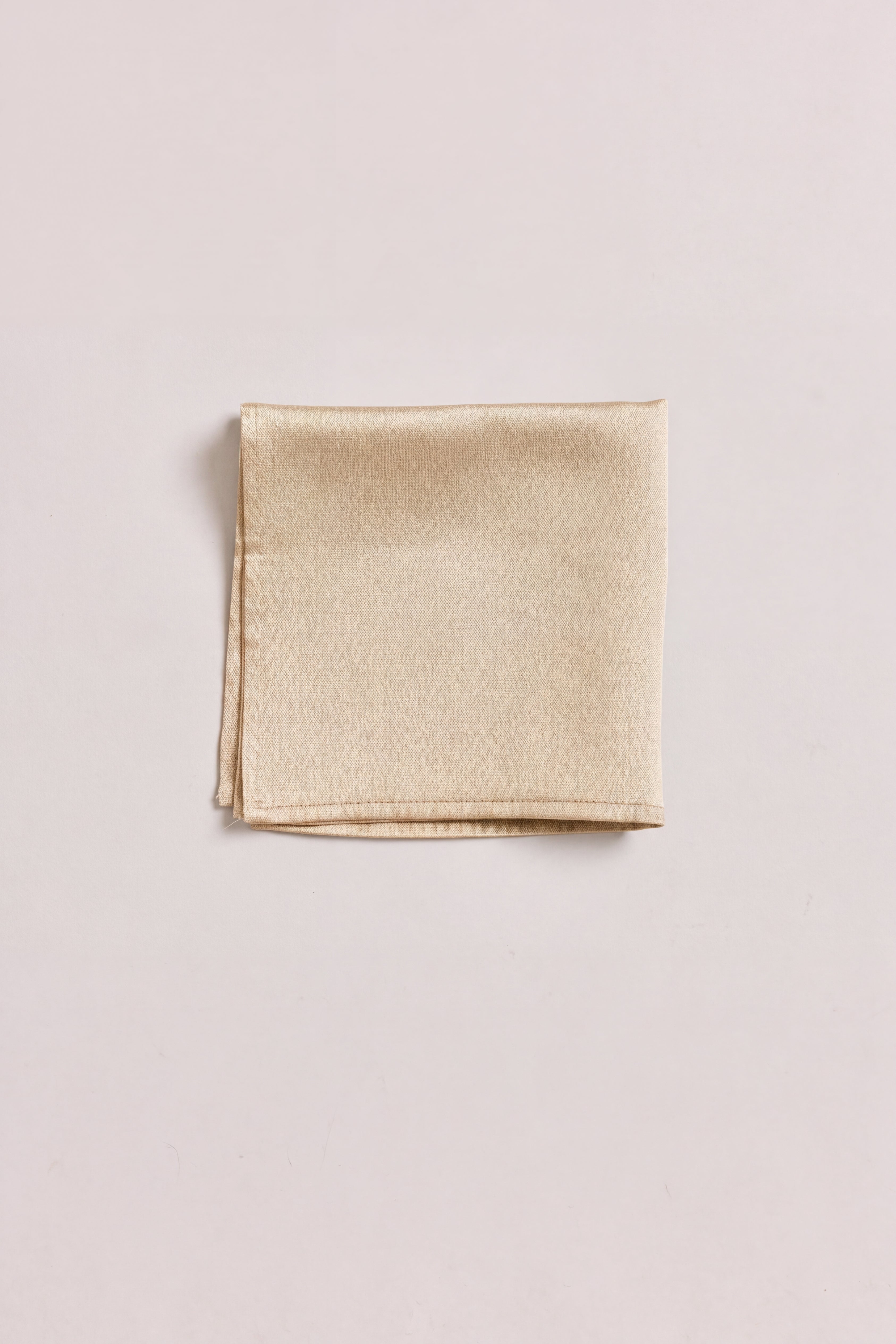 Luxe Sateen Pocket Square | Honey Butter