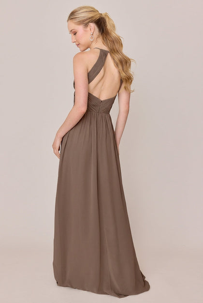 Mackenzie Chiffon Dress | Made To Order | Truffle