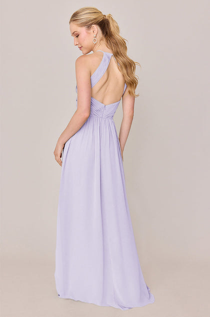 Mackenzie Chiffon Dress | Made To Order | Light Lavender