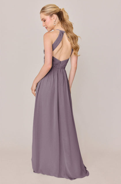 Mackenzie Chiffon Dress | Made To Order | Wisteria