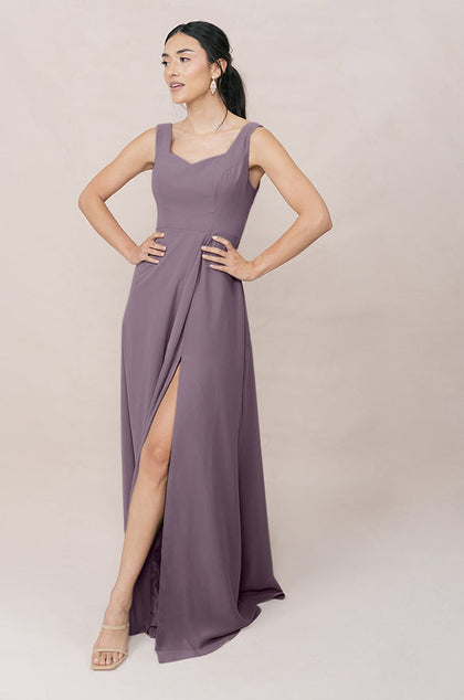 Madeline Convertible Chiffon Dress | Made To Order | Wisteria