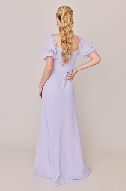 Model: Ali; Size: 4; Color: Light Lavender