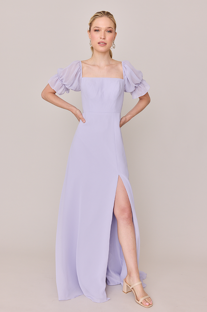 Model: Ali; Size: 4; Color: Light Lavender