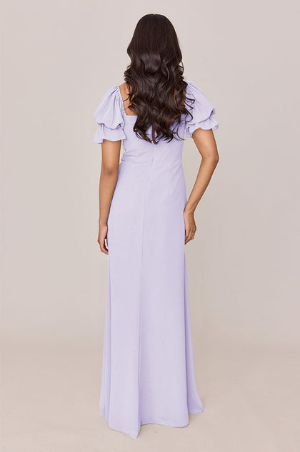 Maeve Chiffon Dress | Made To Order | Light Lavender