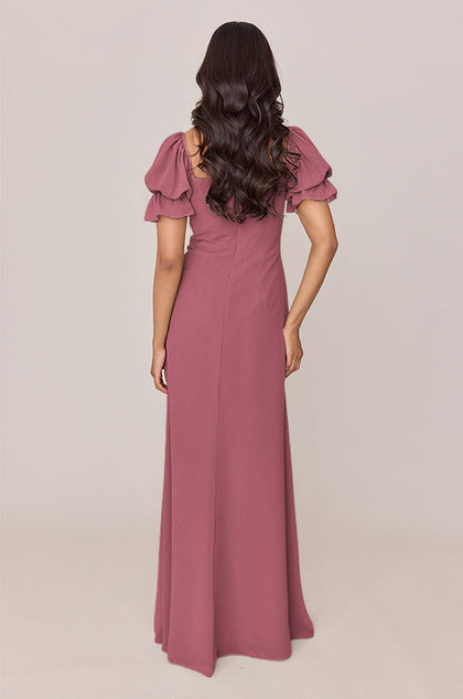 Maeve Chiffon Dress | Made To Order | Rosewood