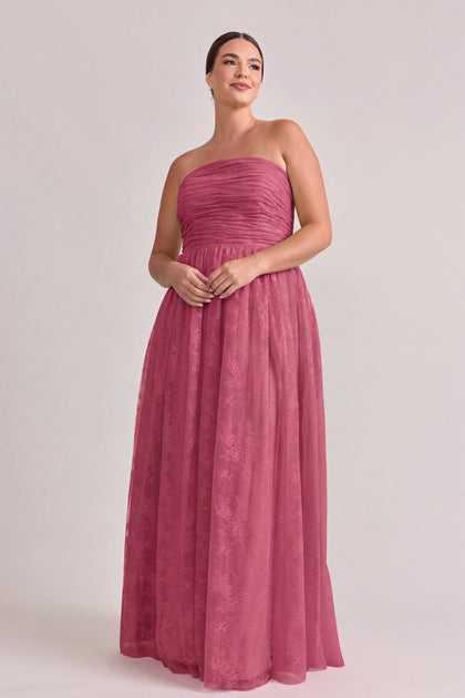 Maren Lace Dress | Berry