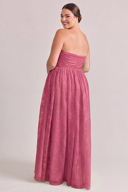 Maren Lace Dress | Berry