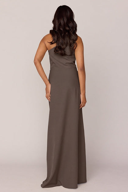 Margot Crepe Dress | Made To Order | Espresso