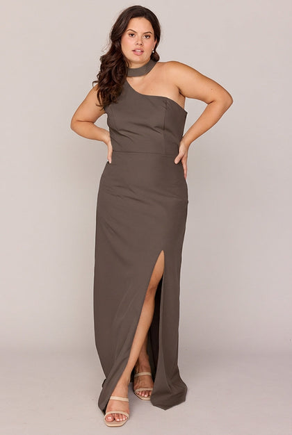 Margot Crepe Dress | Made To Order | Espresso