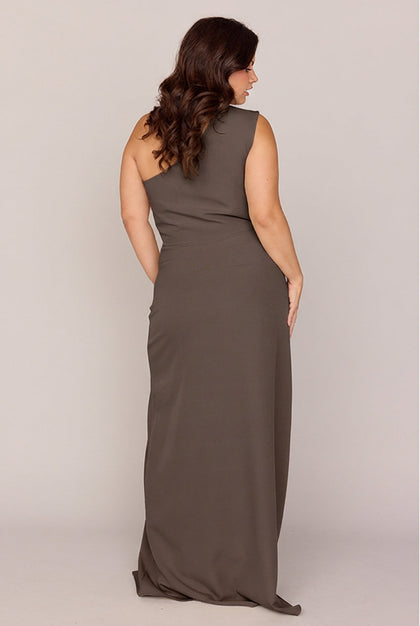 Margot Crepe Dress | Made To Order | Espresso