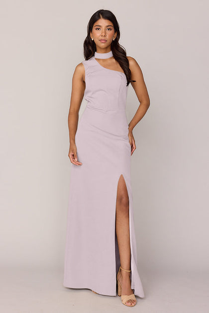 Margot Crepe Dress | Made To Order | Lilac