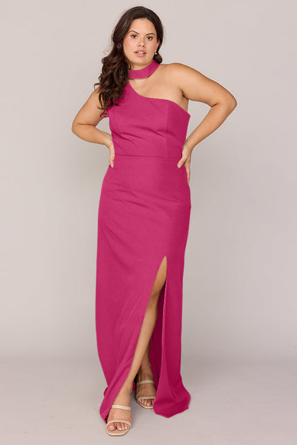 Margot Crepe Dress | Made To Order | Malibu Pink