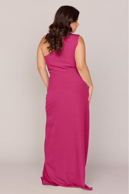 Margot Crepe Dress | Made To Order | Malibu Pink