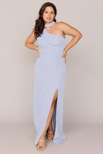 Margot Crepe Dress | Made To Order | Periwinkle