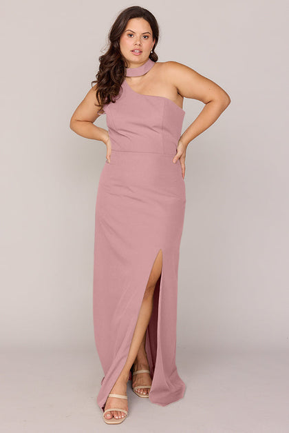Margot Crepe Dress | Made To Order | Rose Quartz