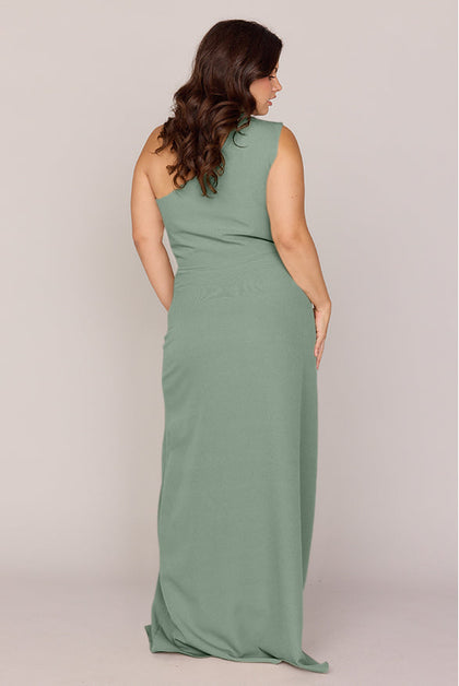 Margot Crepe Dress | Made To Order | Sage