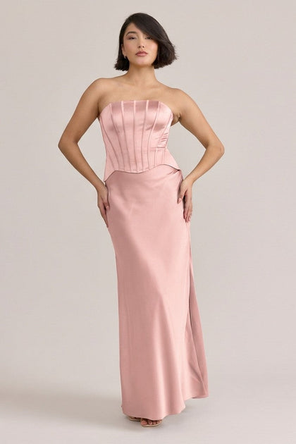 Marina Satin Dress | Made To Order | Blushing Bride
