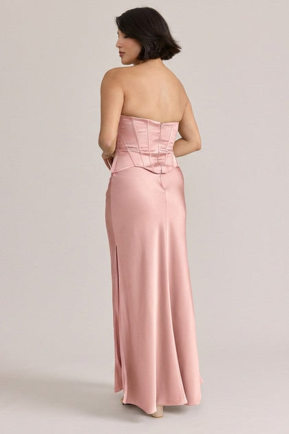 Marina Satin Dress | Made To Order | Blushing Bride