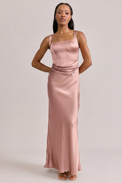 Marlowe Satin Dress | Made To Order | Blushing Bride