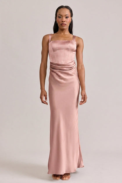 Marlowe Satin Dress | Made To Order | Blushing Bride