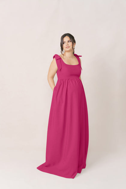 Model: Barbara; Size: 14; Color: Malibu Pink