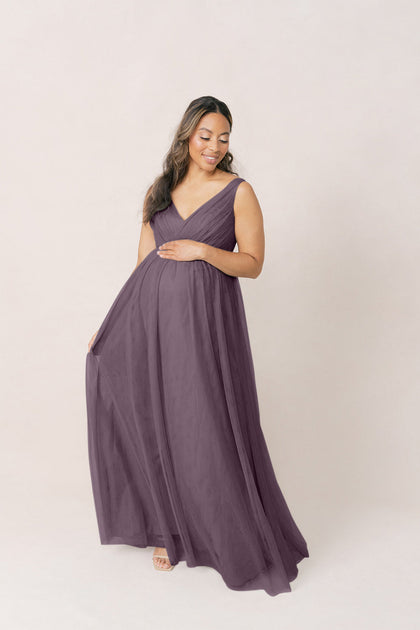 Model: Mercedes; Size: 8; Color: Dusty Purple