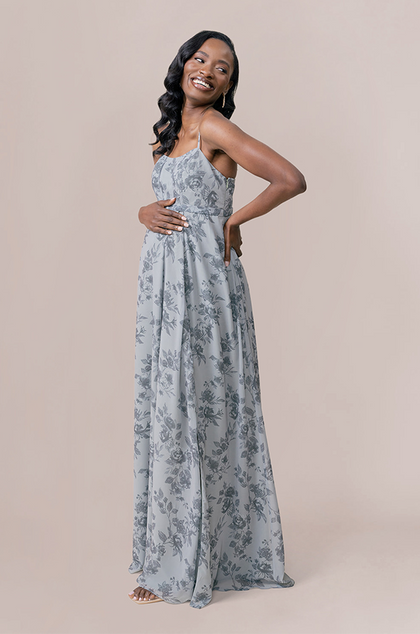 Model: April; Size: 4; Color: Sage Bouquet