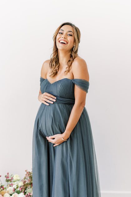 Model: Amanda; Size: 14; Color: Eucalyptus