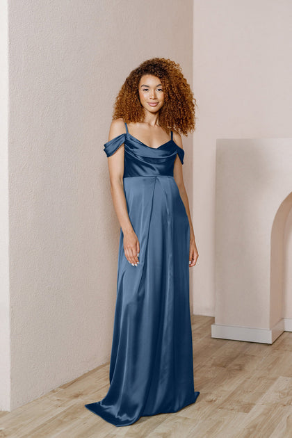 Maternity Sienna Satin Dress | Made To Order | Cinnamon Rose