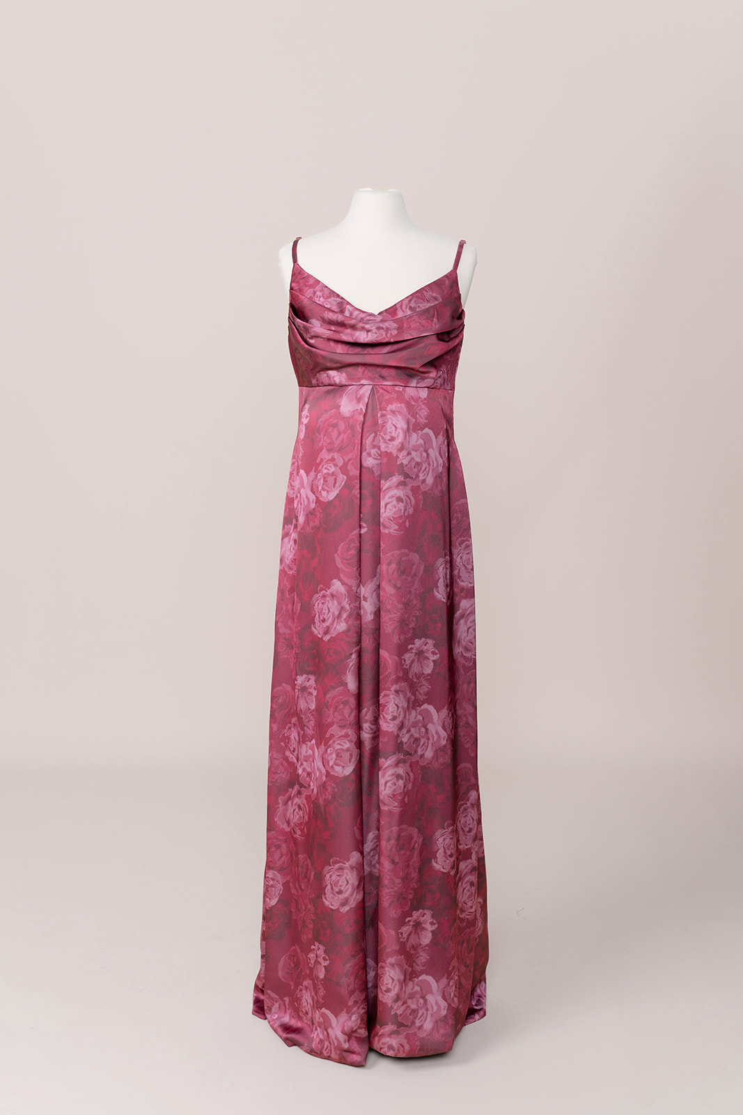 Maternity Skye Satin Floral Print Dress | Made To Order Berry Botanical Maternity Skye Satin Floral Print Dress | Made To Order Berry Botanical