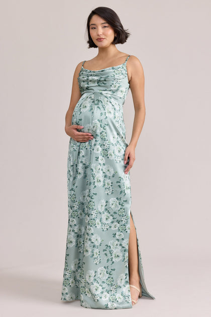 Model: Clarissa; Size: 6; Color: Sage Blossom