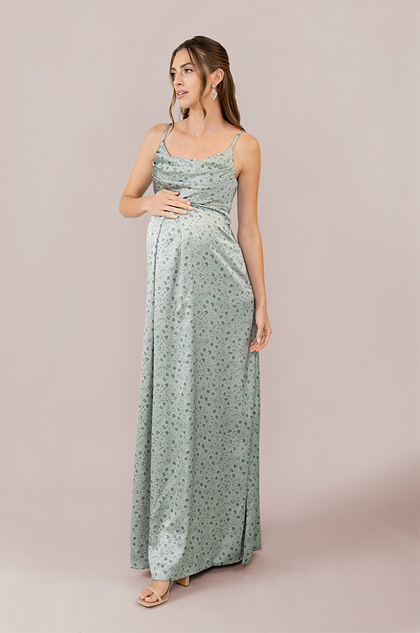 Model: Lindsey; Size: 4; Color: Sage Posey
