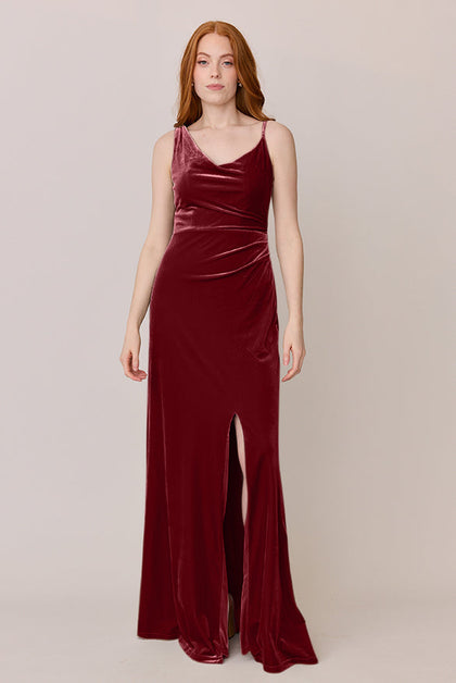 Maxine Velvet Dress | Made To Order | Romantic Rose