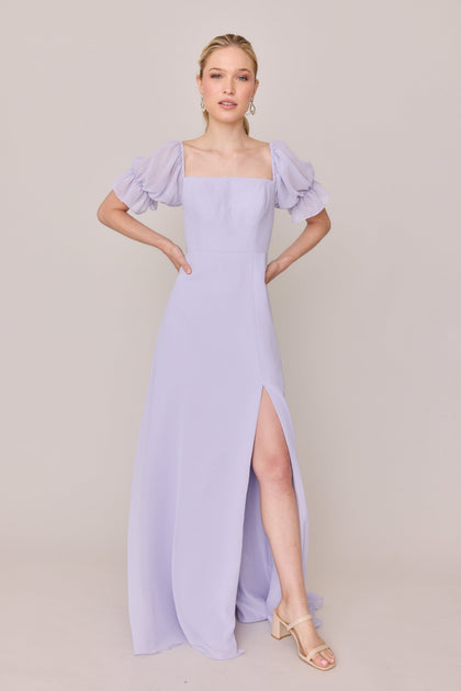 Chiffon Mega Swatch | Light Lavender