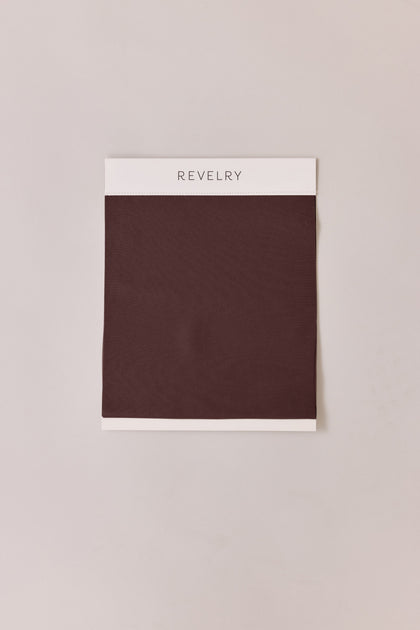Chiffon Mega Swatch | Mahogany