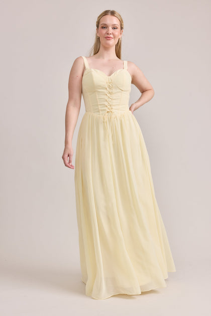 Chiffon Mega Swatch | Pale Yellow