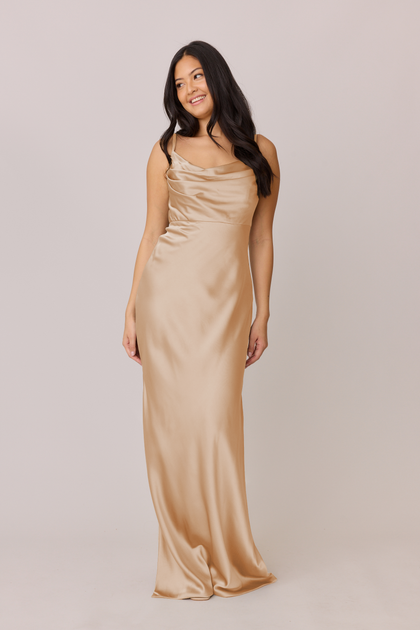 Satin Mega Swatch | Honey Beige