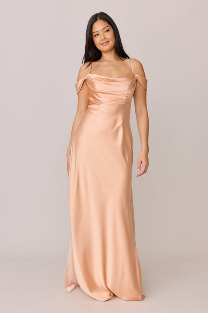 Satin Mega Swatch | Peach