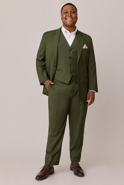 Suiting Mega Swatch | Deep Olive