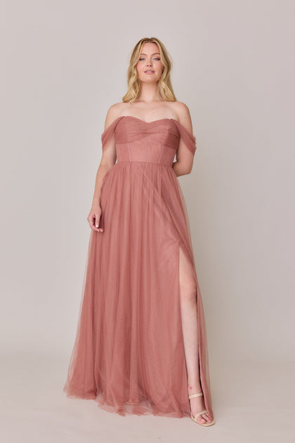 Tulle Mega Swatch | Desert Rose