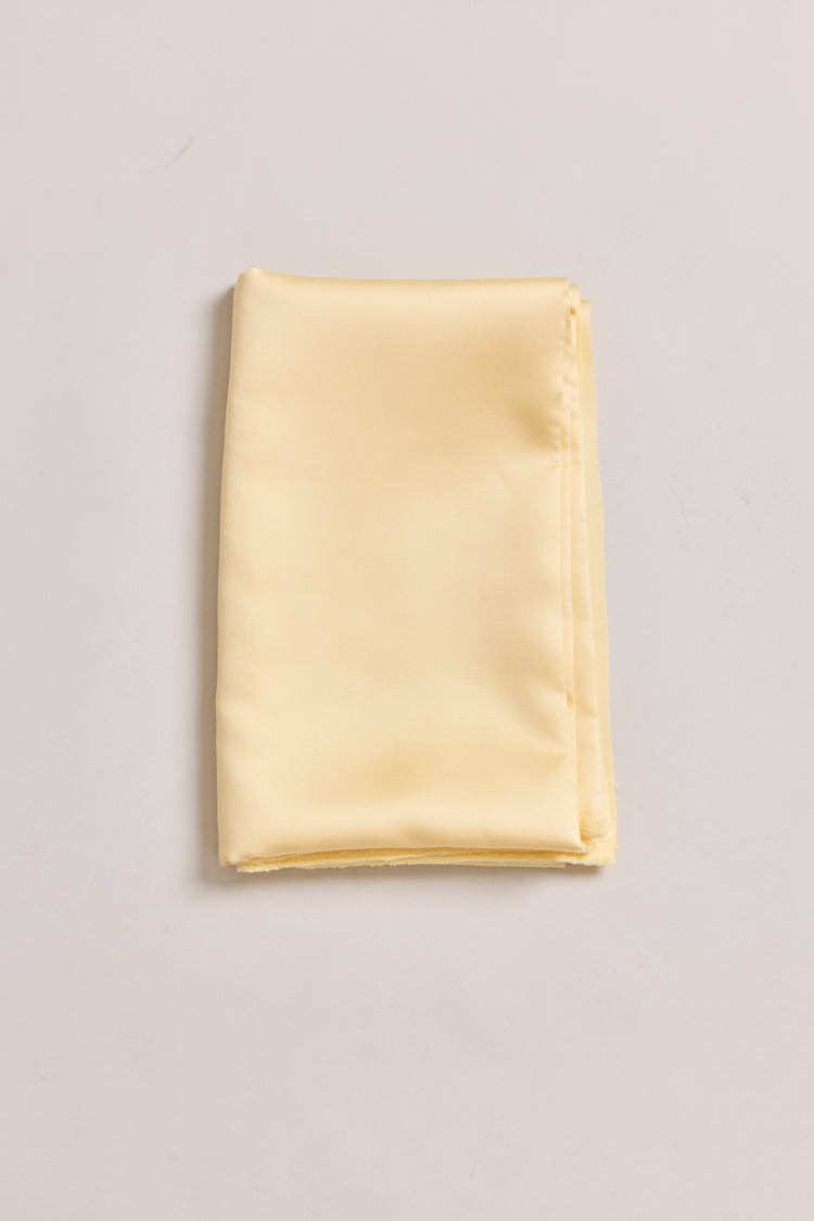Mikado Fabric by the Yard | Butter Yellow