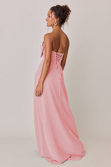 Monroe Chiffon Dress | Made To Order | Blushing Bride