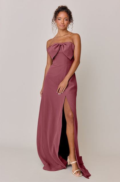 Monroe Chiffon Dress | Made To Order | Rosewood