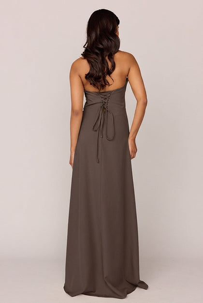 Monroe Crepe Dress | Made To Order | Espresso