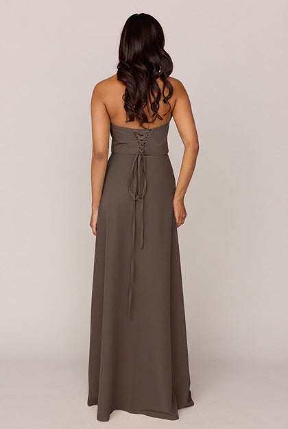 Monroe Crepe Dress | Made To Order | Espresso