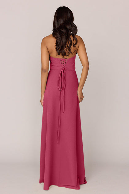 Monroe Crepe Top | Berry
